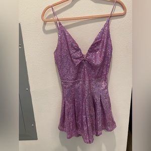 Lucy in the sky sparkle romper